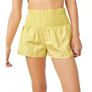 FP Movement by Free People Yellow Athletic Shorts